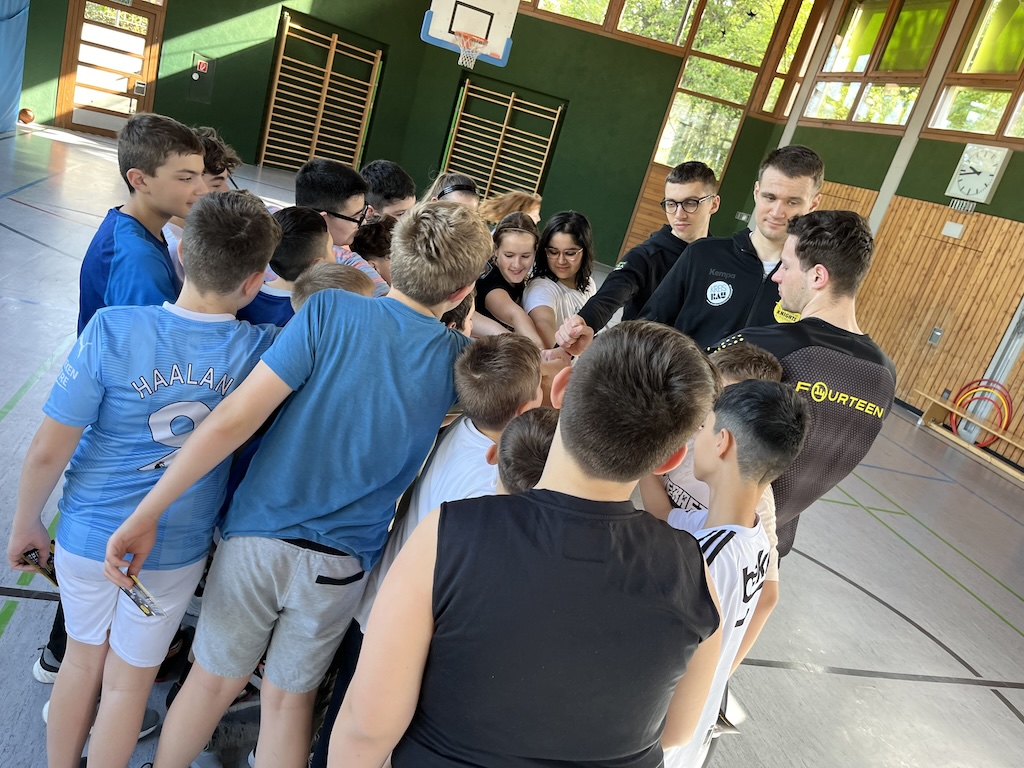Basketballtraining mit den Kirchheim Knights