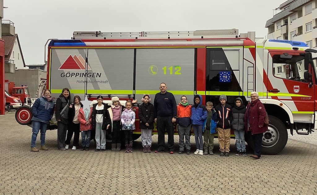 Besuch bei der Feuerwehr