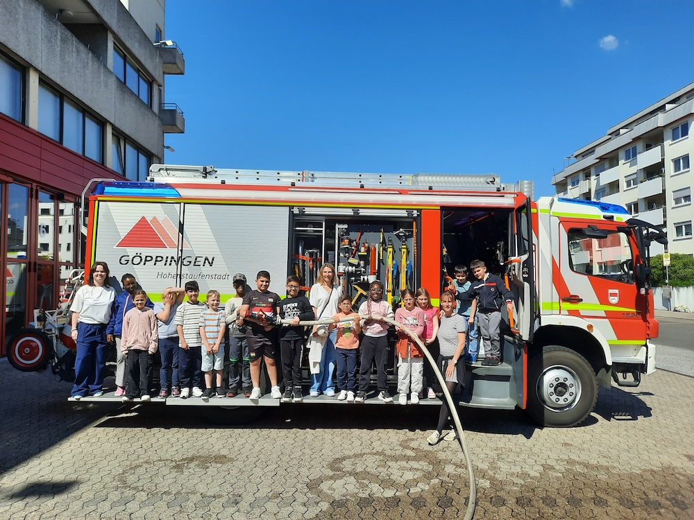Unser Besuch bei der Feuerwehr
